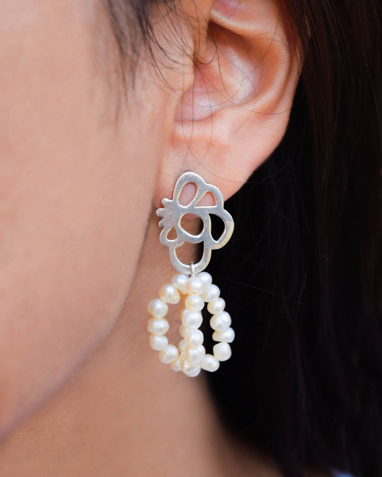 Ruby Wedding Earrings