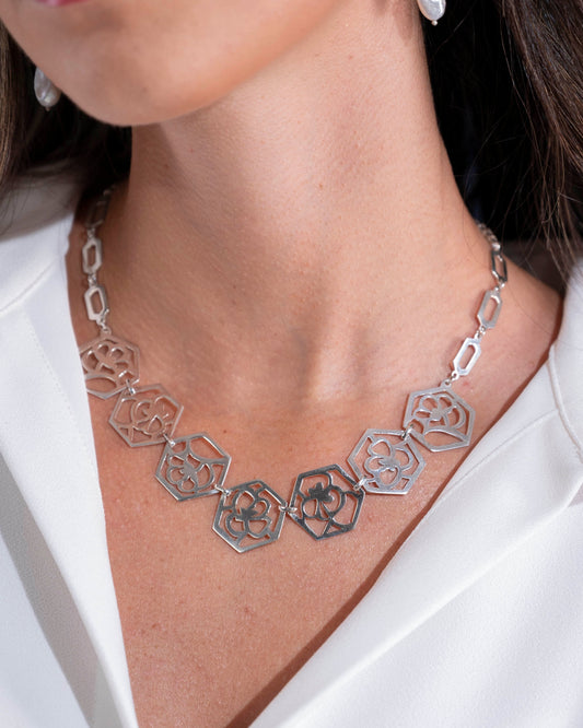 Camellia Statement Necklace