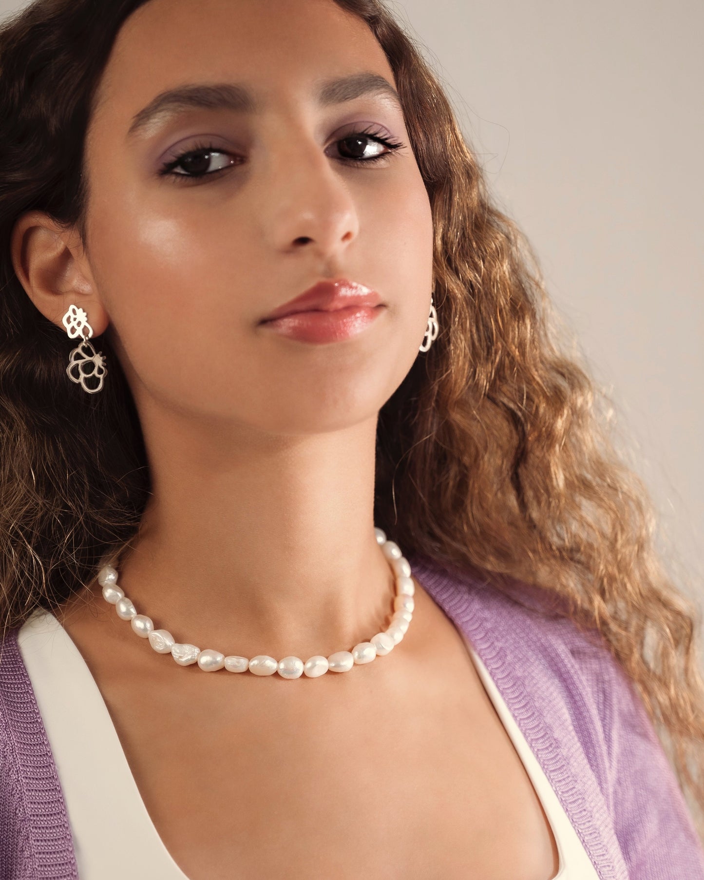April Blush Pearl Necklace