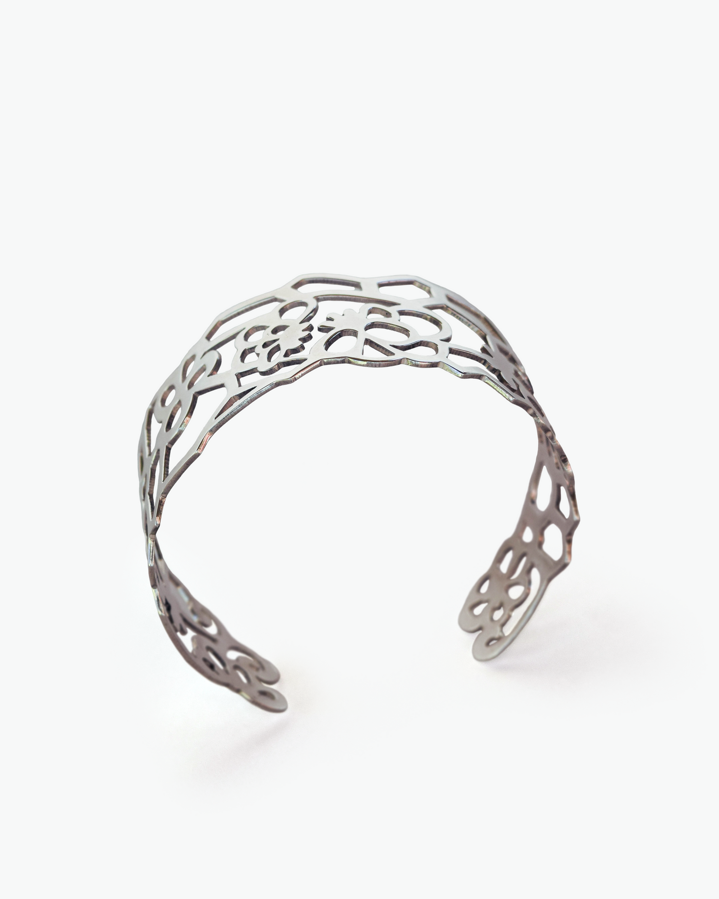 Black Lace Cuff Bracelet