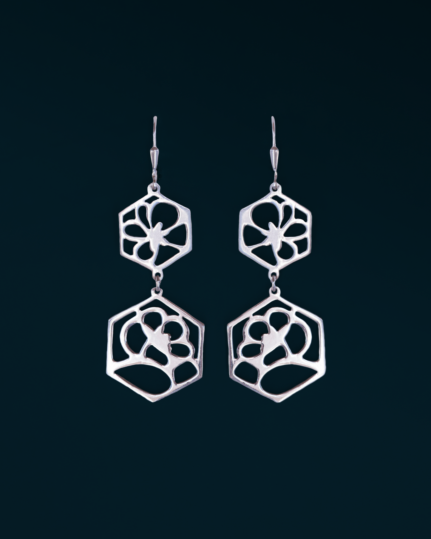 Camellia Statement Earrings