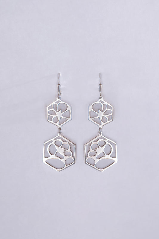 Camellia Statement Earrings