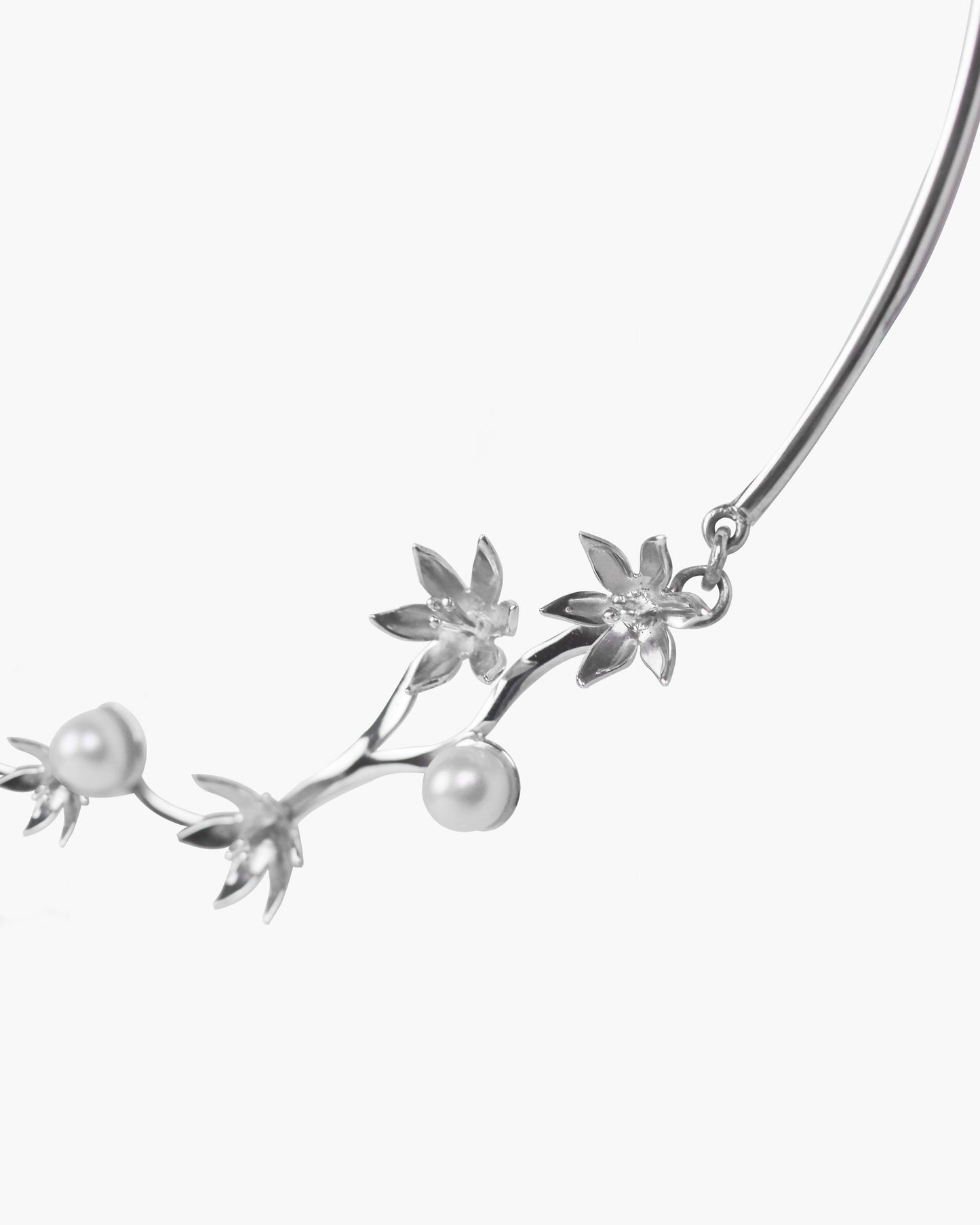Lilies Statement Necklace