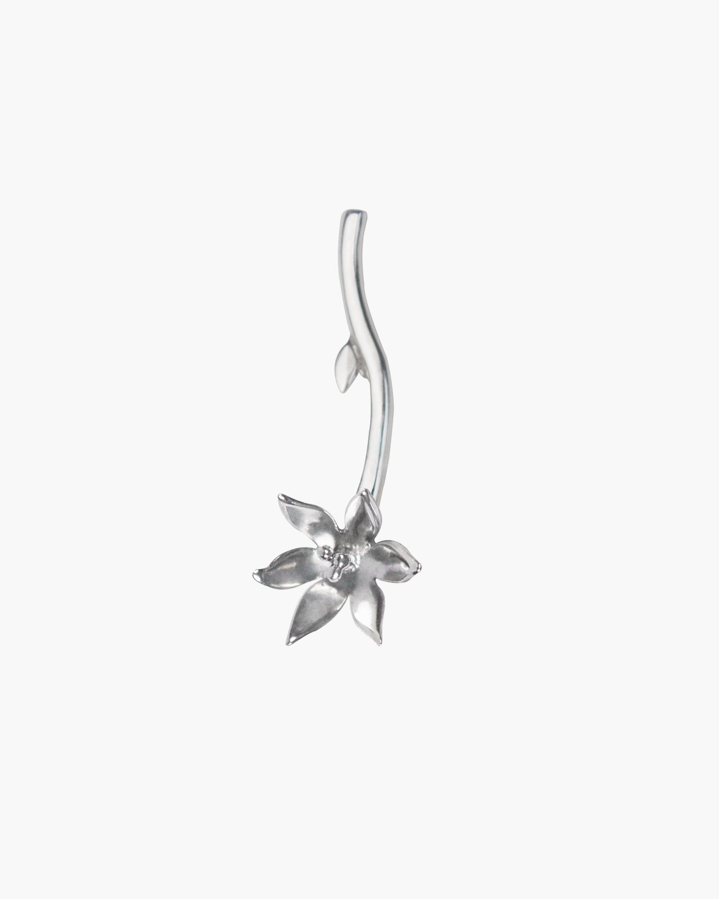 Single Lily Pearl Earring (Sold individually)
