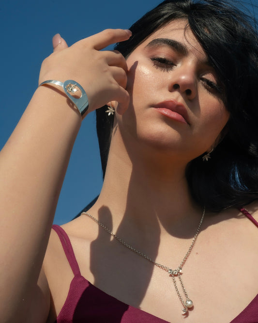 Lilies Statement Bracelet